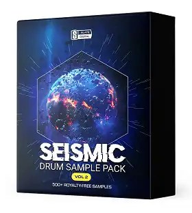 SEISMIC 2 - Drum Sample Pack for free [500+Samples]