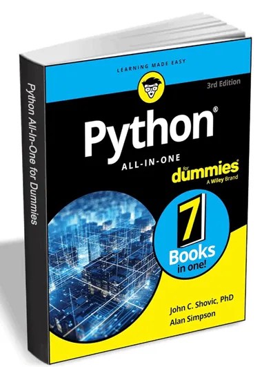 Python All-in-One For Dummies, 3rd Edition eBook Now Free (Worth $27)