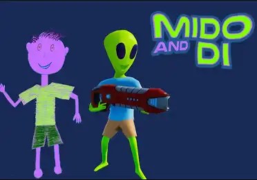 Mido and Di Game Box Art