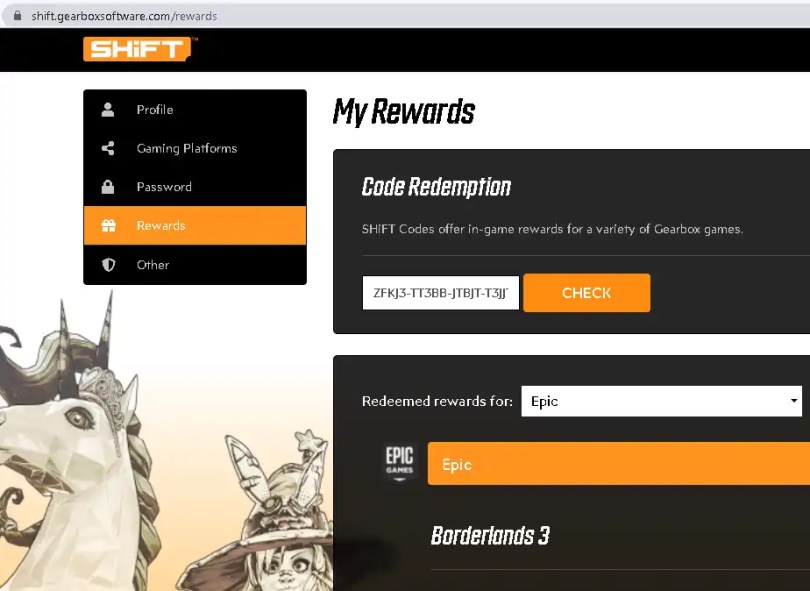 Borderlands 3 keys