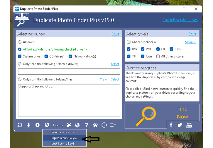 Duplicate Photo Finder Plus License