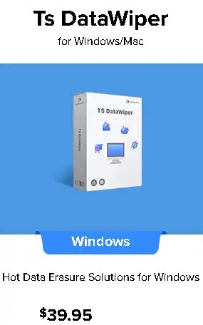 TS DataWiper for Windows Free License-Effective data erasure software