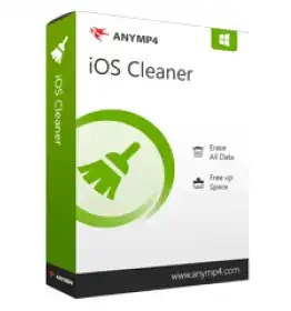 AnyMP4 iOS Cleaner Free License-iOS maintenance app[Windows]