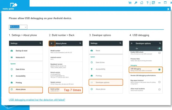 Coolmuster Android Eraser - Set Security Level of Erasure