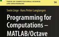 Programming for Computations - MATLAB/Octave eBook for Free[Kindle]