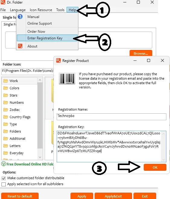 Dr. FOLDER License Code