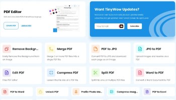 TinyWow Website