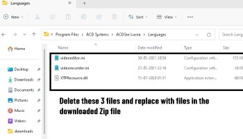 ACDSee Luxea Video Editor- Change UI language to English
