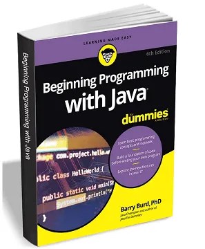 Beginning Programming with Java for Dummies eBook (6th Edition) Worth $18 for Free