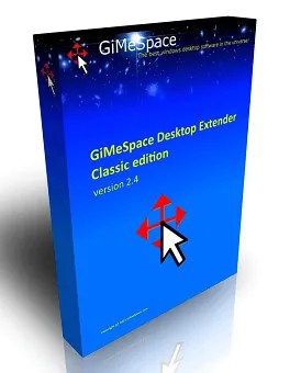 GiMeSpace Desktop Extender Free License-Unlimited desktop space for your Windows