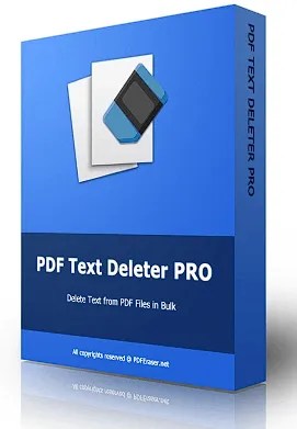 PDF Text Deleter Pro Free License : Erase Multiple words from PDF files