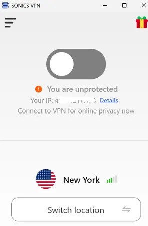 Sonics VPN Premium Free 6 Month License worth $60 [Windows]