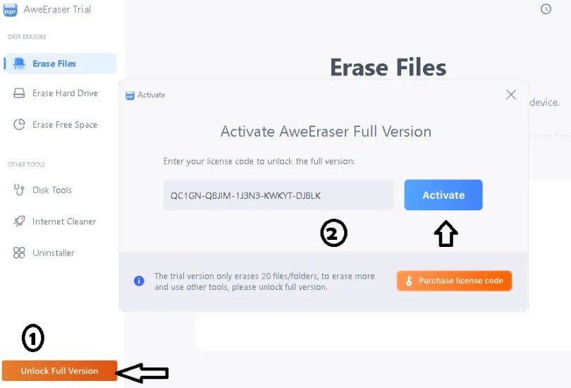AweEraser License