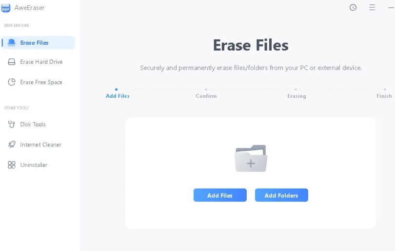 AweEraser UI