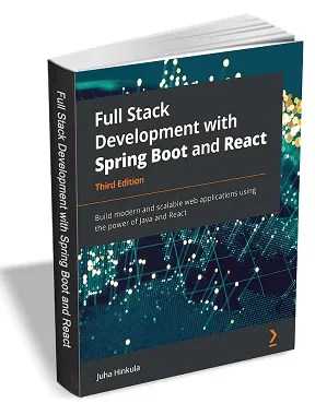 Full Stack Development with Spring Boot and React Third Edition Book Box Shot