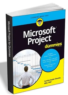 Microsoft Project dummies ebook Box Shot