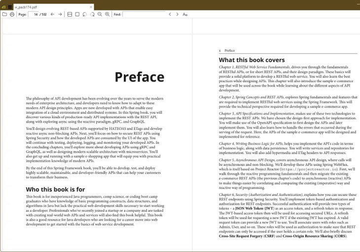 Modern API Development with Spring and Spring Boot eBook