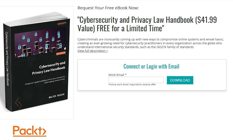 Cybersecurity and Privacy Law Handbook Free for a Limited Time