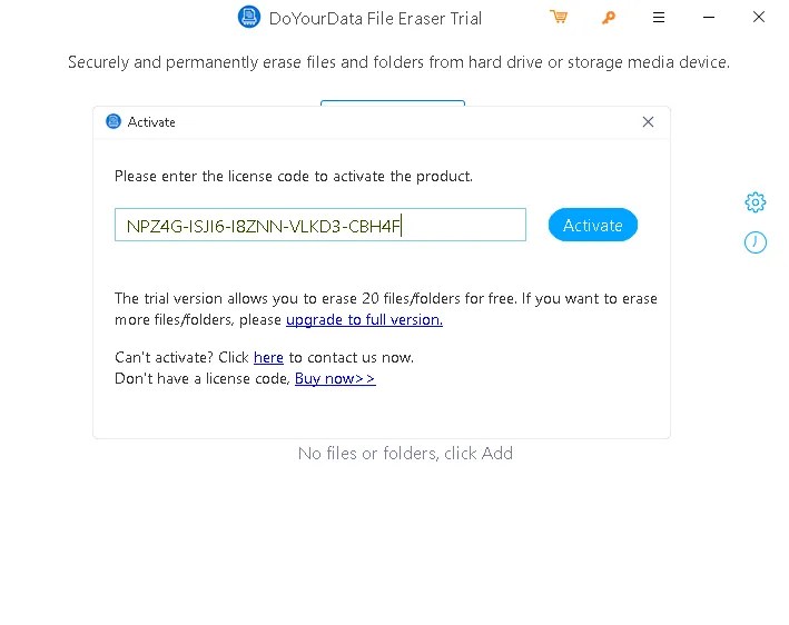 DoYourData File Eraser License