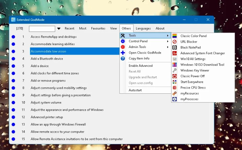 Extended GodMode-Others Tab