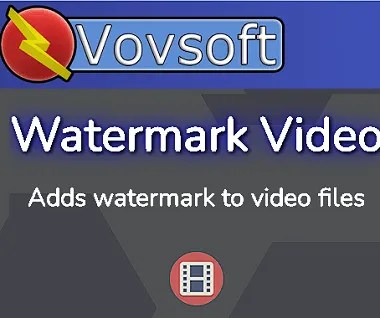 Vovsoft Watermark Video Box Shot