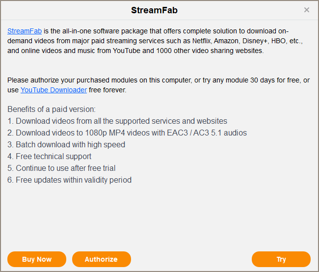 StreamFab YouTube Downloader Pro License