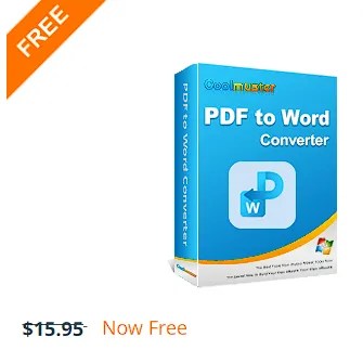Coolmuster PDF to Word Converter Box Shot