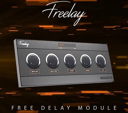 Freelay- Free Delay Module Plugin from NNaud