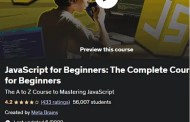 JavaScript for Beginners- Udemy Course Worth $54.99 for Free