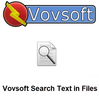 Vovsoft Search Text in Files Full Version for Free