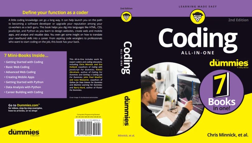 Coding All-in-One For Dummies eBook Cover