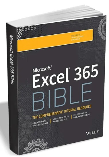 Excel 365 Bible Book Box Shot