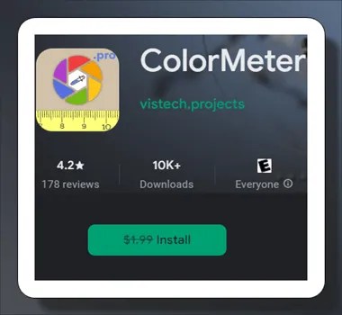 ColorMeter Android App Now Free: Capture and Identify Colors in Your Surroundings