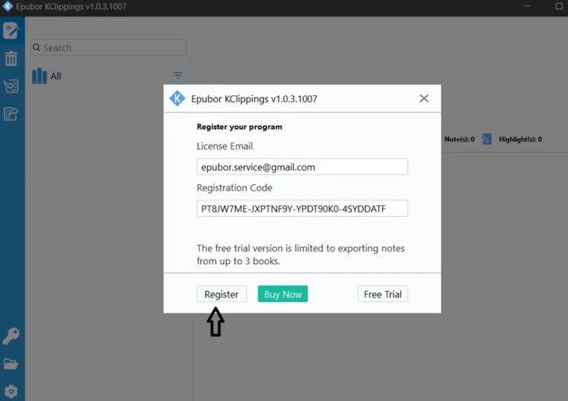 Kclippings License Code