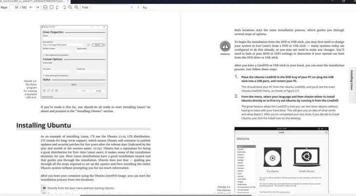 Linux All-In-One For Dummies Book Screenshot