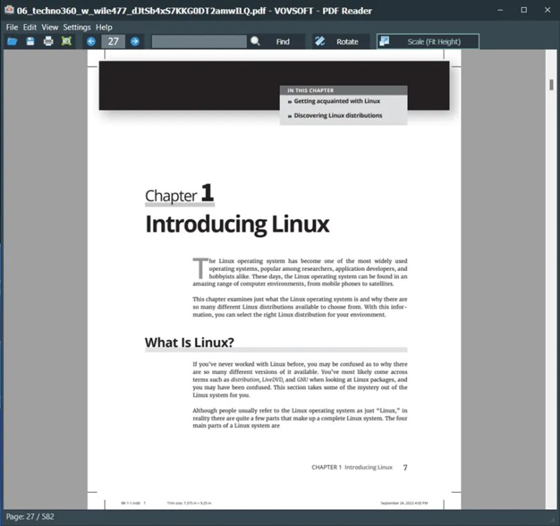 VOVSOFT PDF Reader