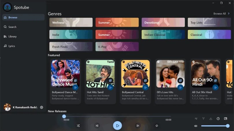 Spotube UI