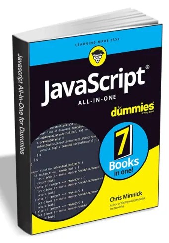 JavaScript All-in-One For Dummies eBook worth $24 for FREE