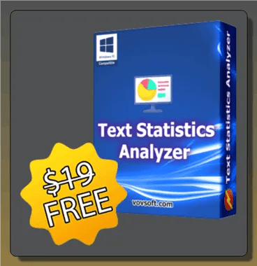 Text Statistics Analyzer License Worth $19 for Free