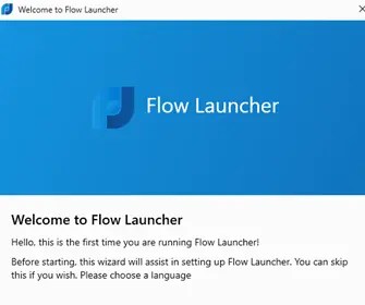 Flow Launcher - Windows File search and Application launcher