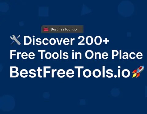 ✨ BestFreeTools.io: A Goldmine of Free Digital Tools 🧰