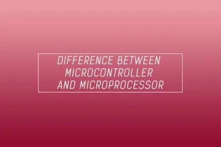 What is the difference between microcontrollers and microprocessors?