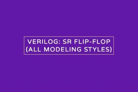 Verilog Code For Serial Adder Vhdl A flip-flop circuit can be constructed from two NAND gates or two NOR gates.