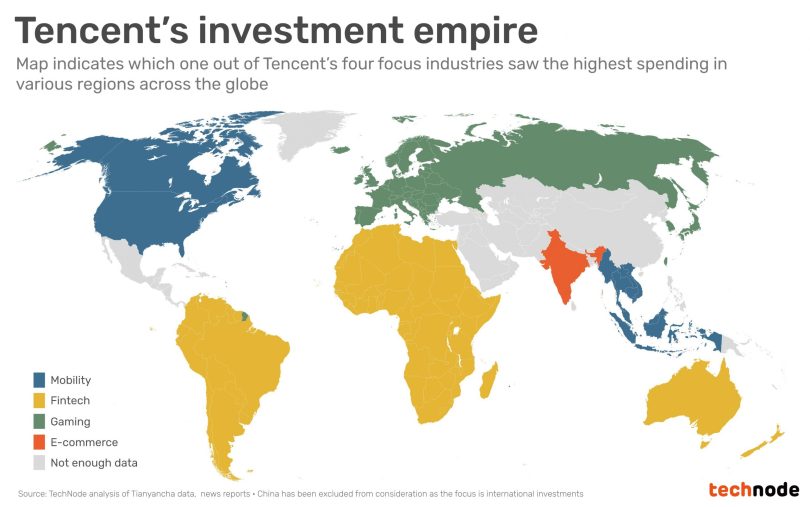 Tencent investments 