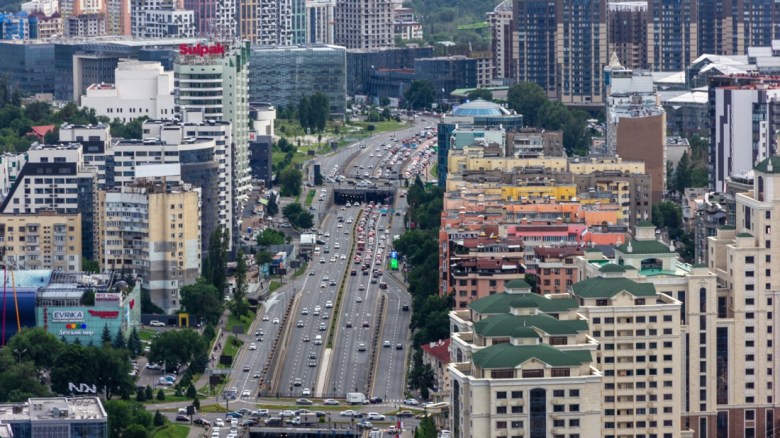 Almaty cityscape. | IMAGE CREDIT: Dmitriy Panchenko, Unsplash
