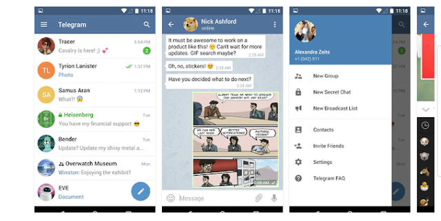 احدث تطبيق المحادثه للاندرويد