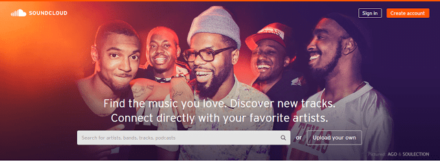 حمل من ساوند كلاود بدون برامج