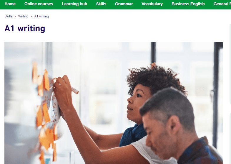 تعلم مهارة الكتابة فى اللغة الانجليزية مع المجلس الثقافى البريطانى