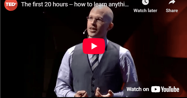 تعلم -أي شئ -خلال -20 ساعة