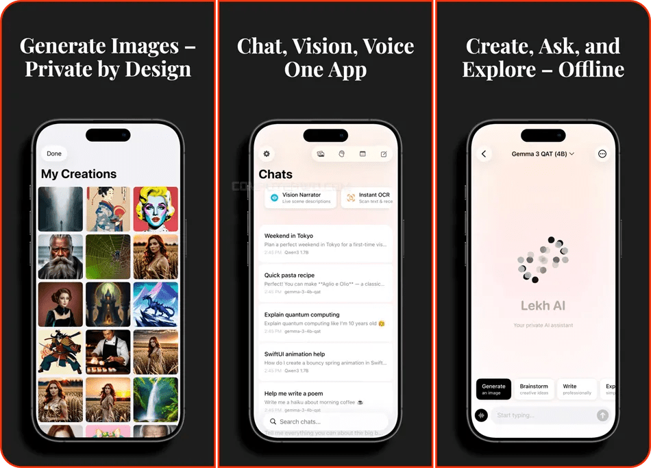 تطبيق- Lekh -AI